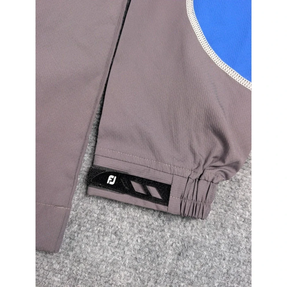 FootJoy Sport Golf Windshirt Mens‎ Medium Gray Blue Golf Performance Lightweight